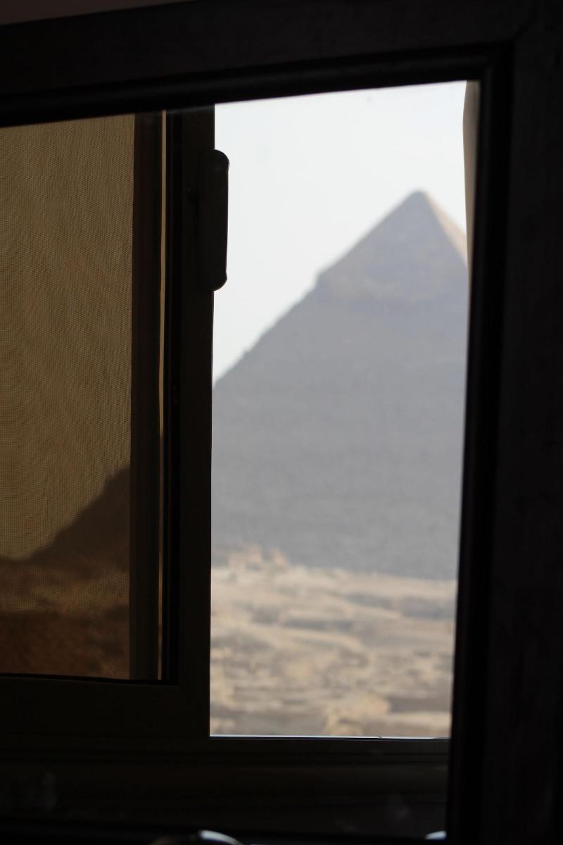 Amon Holiday Pyramids Inn Kafrat al Jabal ภายนอก รูปภาพ