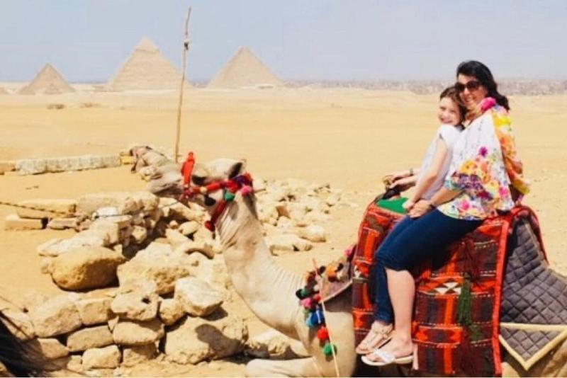 Amon Holiday Pyramids Inn Kafrat al Jabal ภายนอก รูปภาพ