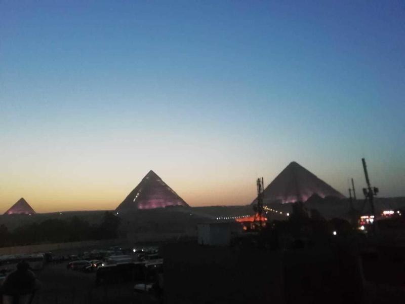 Amon Holiday Pyramids Inn Kafrat al Jabal ภายนอก รูปภาพ