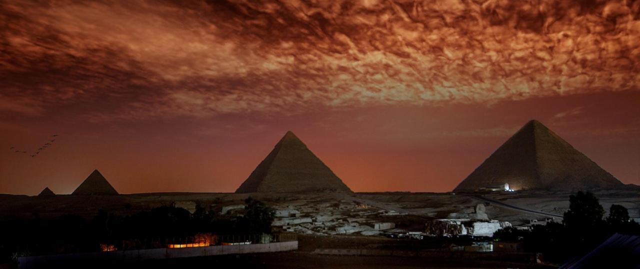 Amon Holiday Pyramids Inn Kafrat al Jabal ภายนอก รูปภาพ